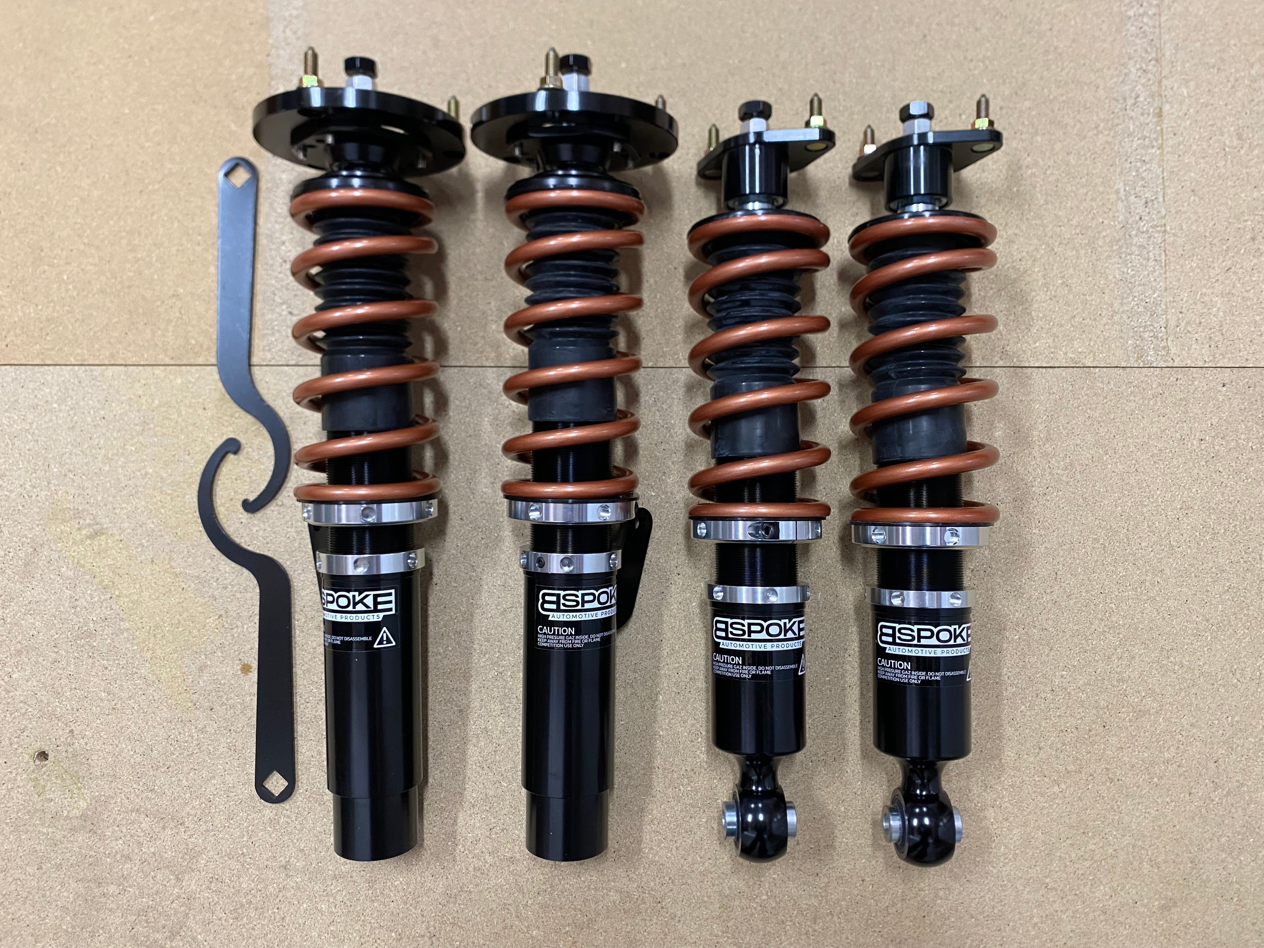 BMW 3‐Series (Non‐M) E46 (Rear true coilover) 1998‐2006 | Bspoke Flex Drive Coilovers