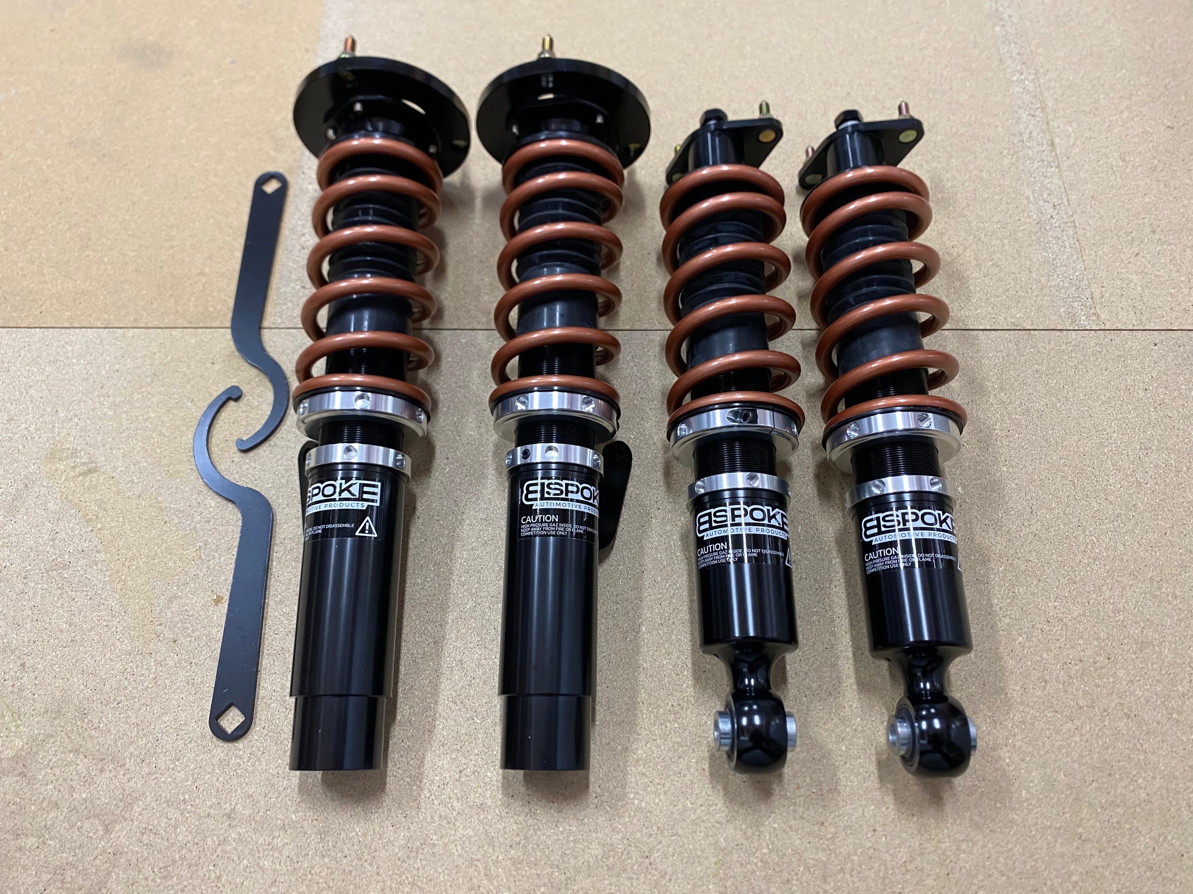 BMW 3‐Series (Non‐M) E46 (Rear true coilover) 1998‐2006 | Bspoke Flex Drive Coilovers