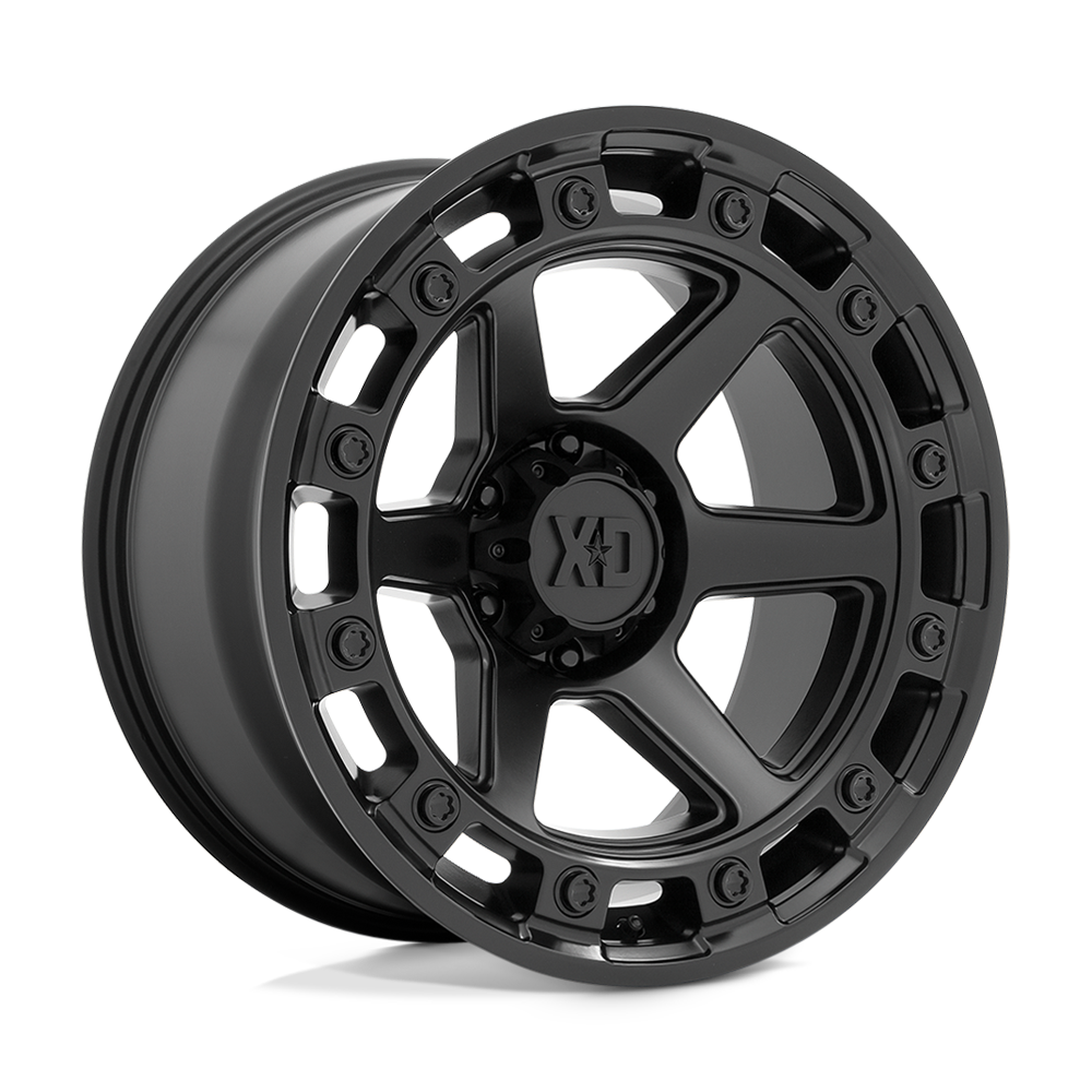 XD XD862 RAID Satin Black Cast Aluminum Wheel