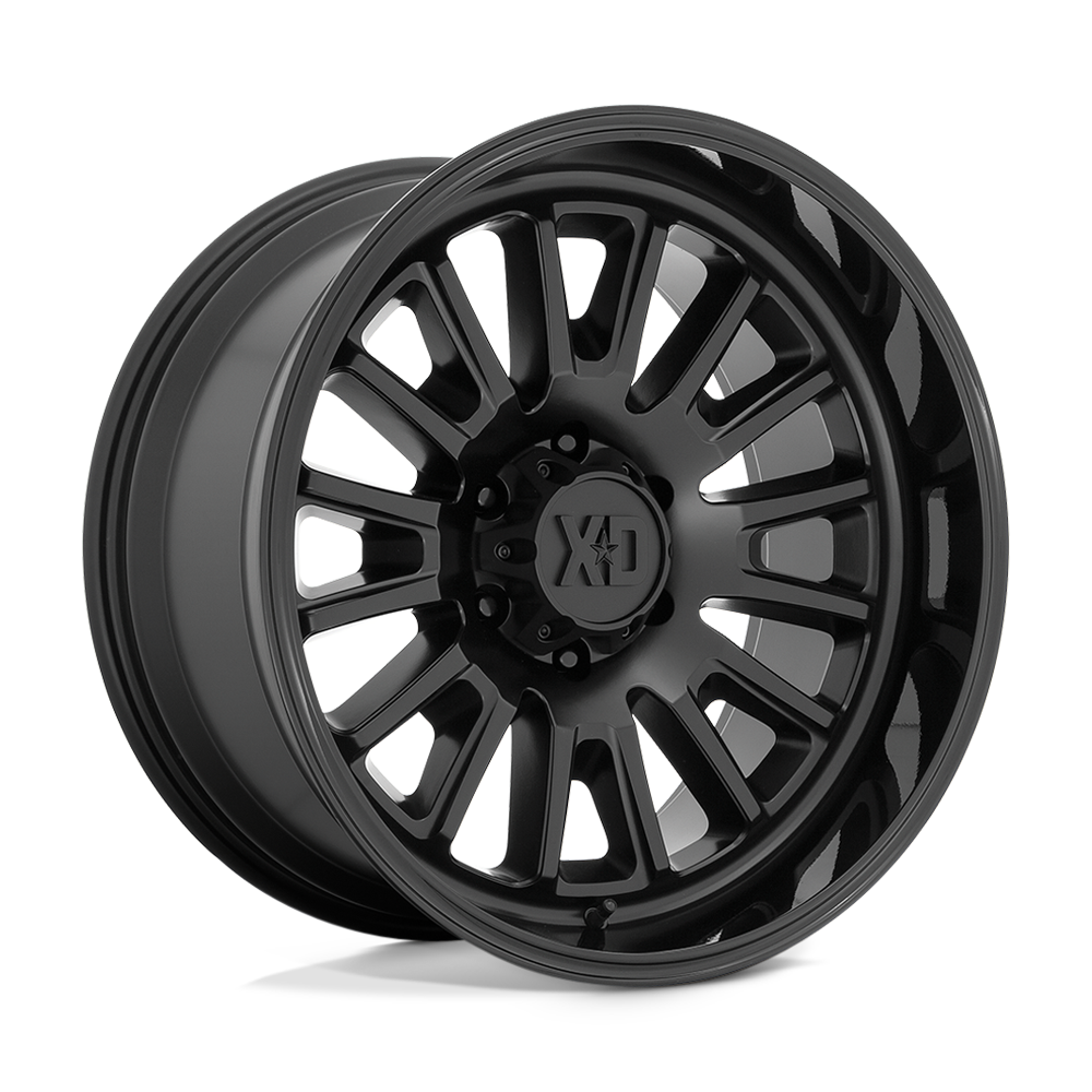 XD XD864 ROVER Satin Black With Gloss Black Lip Cast Aluminum Wheel