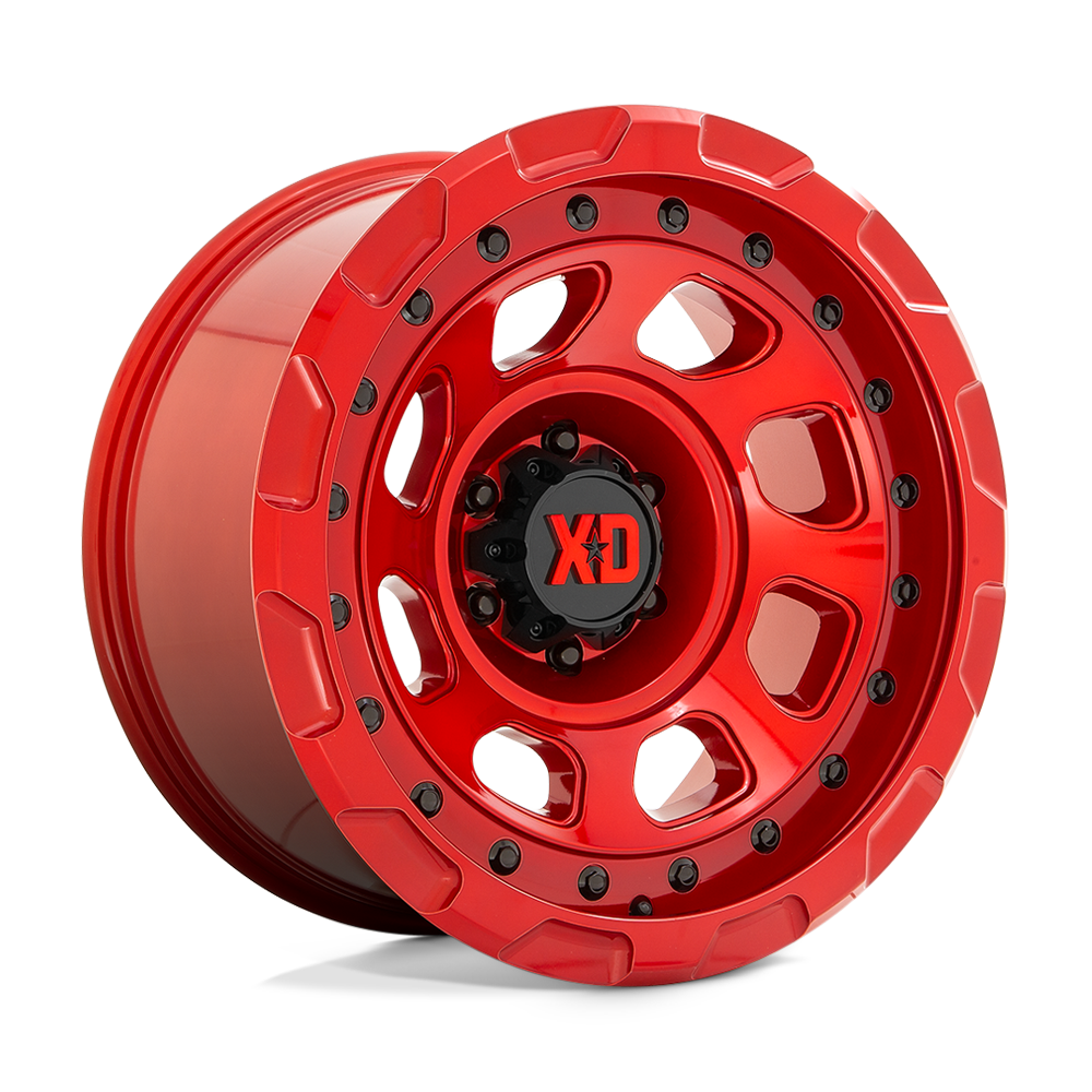 XD XD861 STORM Candy Red Cast Aluminum Wheel