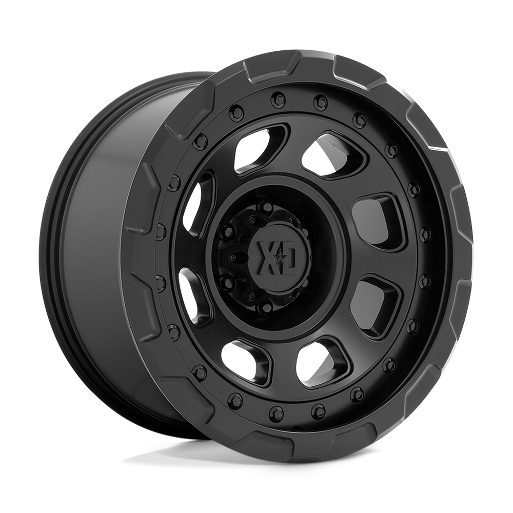 XD XD861 STORM Satin Black Cast Aluminum Wheel