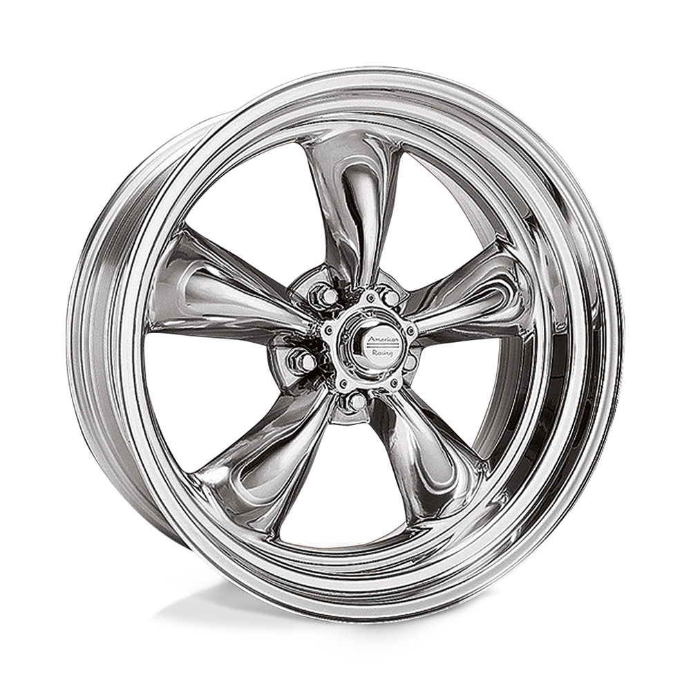 American Racing Vintage VN505 TORQ THRUST II Polished Cast Aluminum Wheel