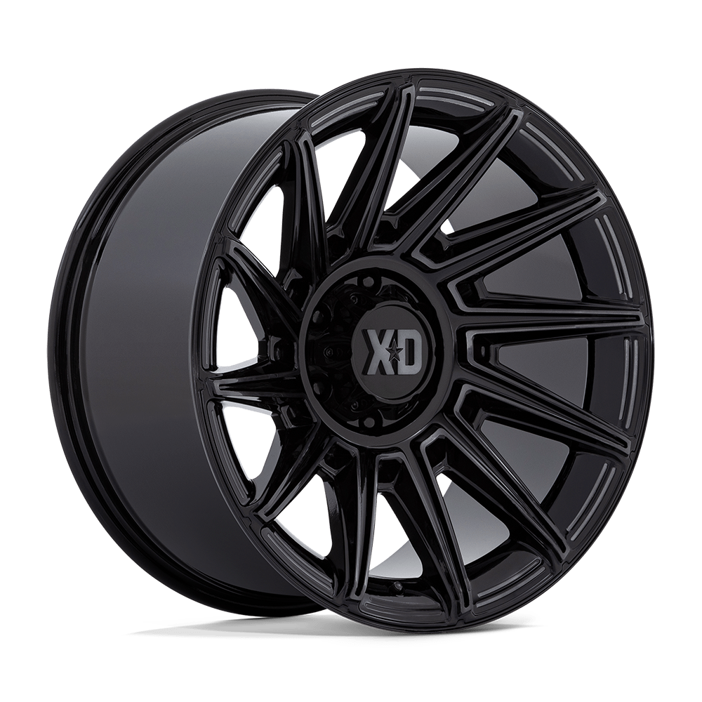 XD XD867 SPECTER Gloss Black With Gray Tint Cast Aluminum Wheel