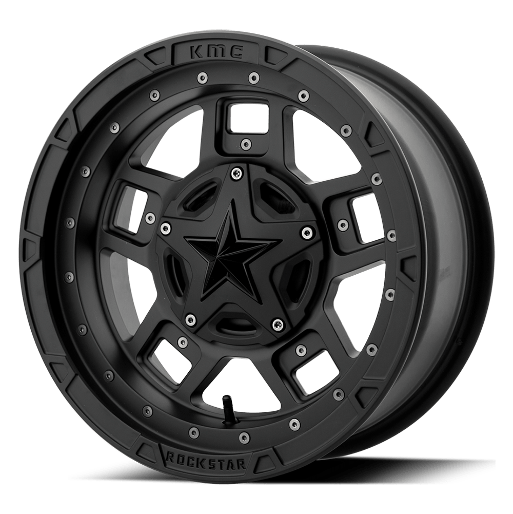 XD Powersports XS827 RS3 Satin Black Cast Aluminum Wheel