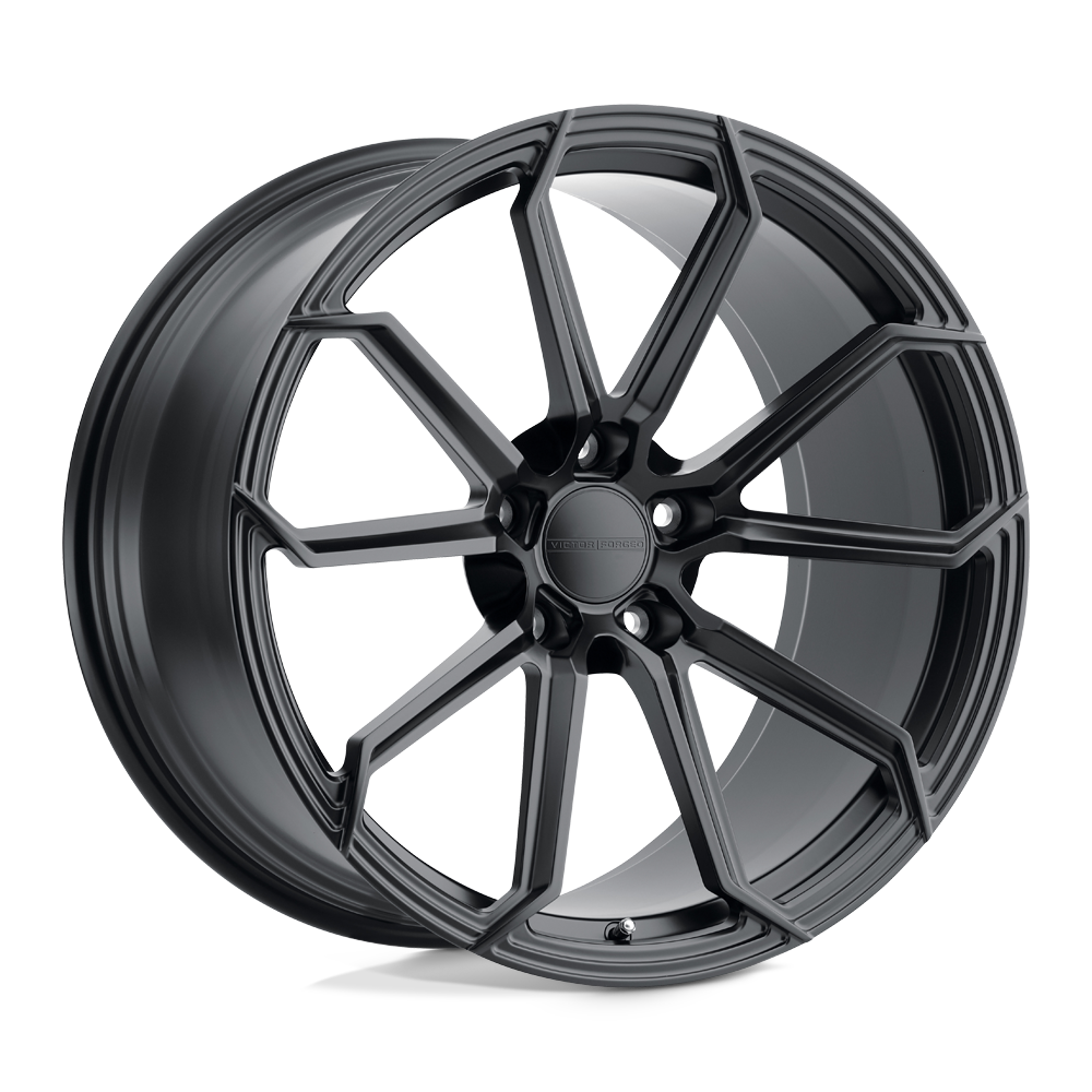 Victor Equipment FOX FORGED Matte Black Forged Aluminum Wheel