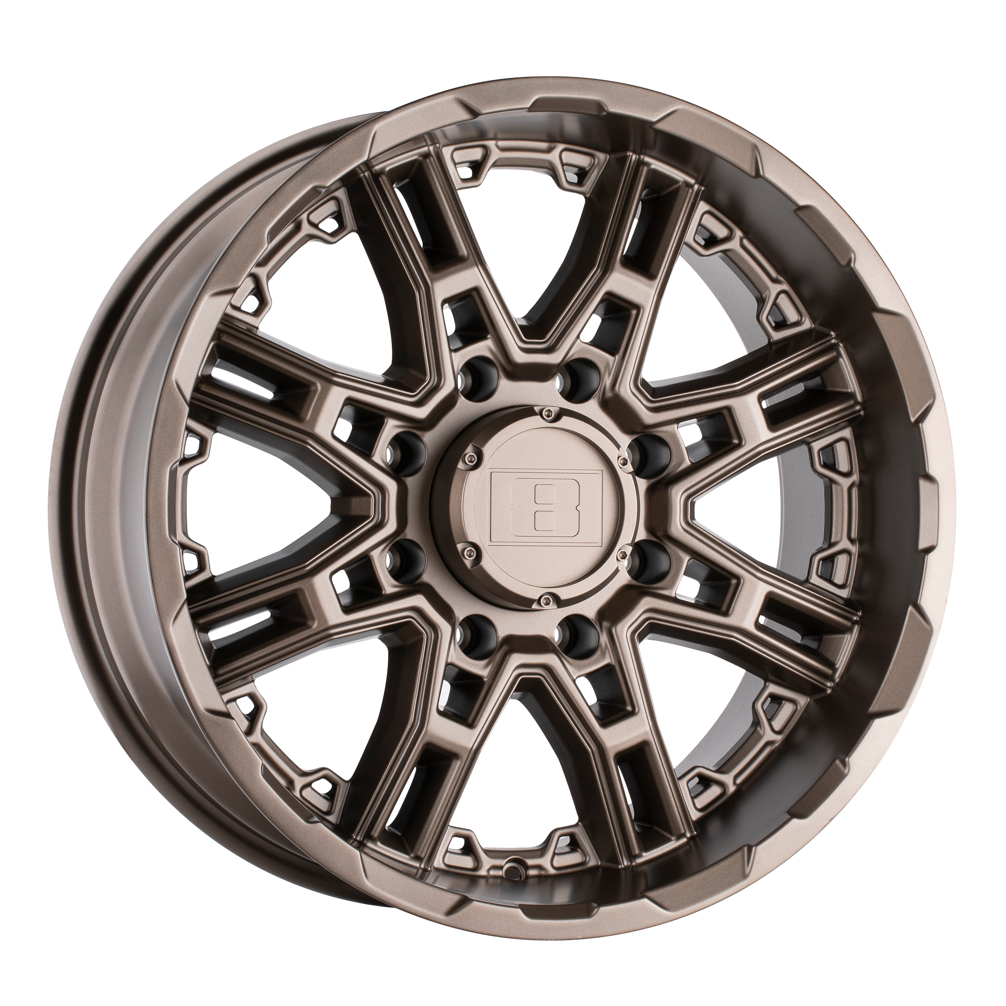 Level 8 SLINGSHOT Matte Bronze Cast Aluminum Wheel